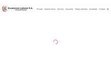 Tablet Screenshot of excelencialaboral.com.ar